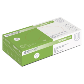 Unigloves õunarohelised nitriilkindad